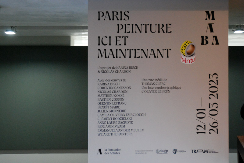 Paris Peinture - Ici et Maintenant; Un projet de Karina Bisch et Nicolas Chardon