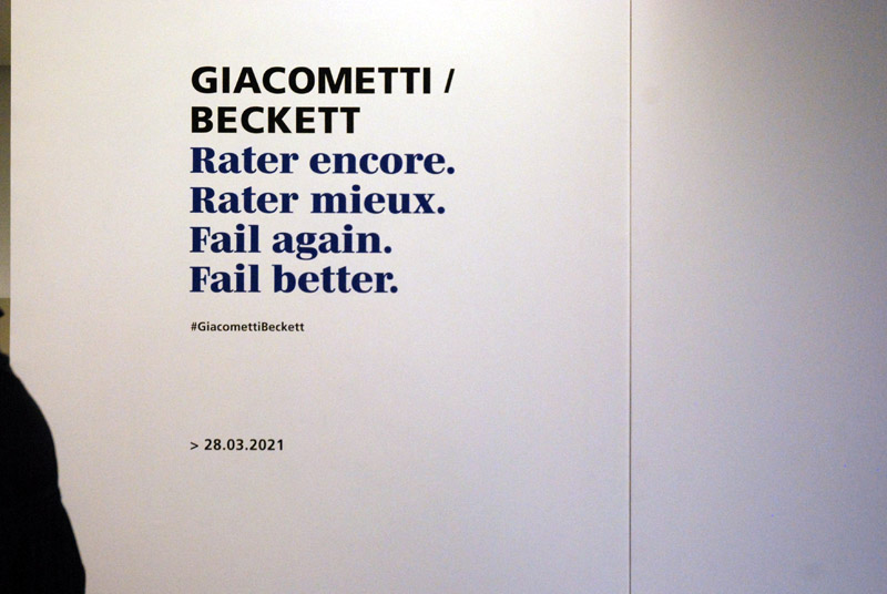 Giacometti / Beckett