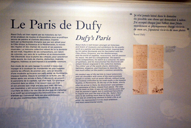 Le Paris de Dufy
