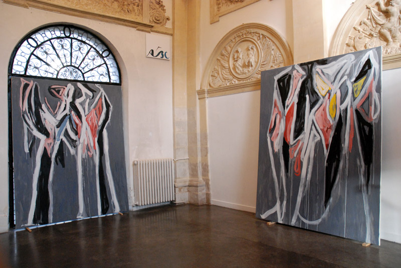 Paris Peinture - Ici et Maintenant; Un projet de Karina Bisch et Nicolas Chardon