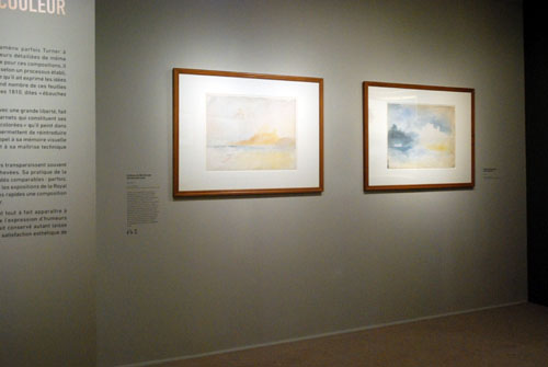 Turner, peintures et aquarelles