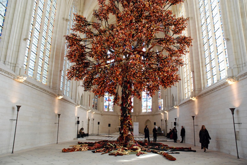 Arbre de Vie; Une installation spectaculaire de Joana Vasconcelos