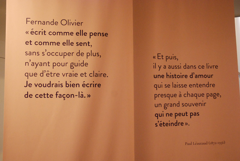 Fernande Olivier et Pablo Picasso, dans lÕintimit du Bateau-Lavoir